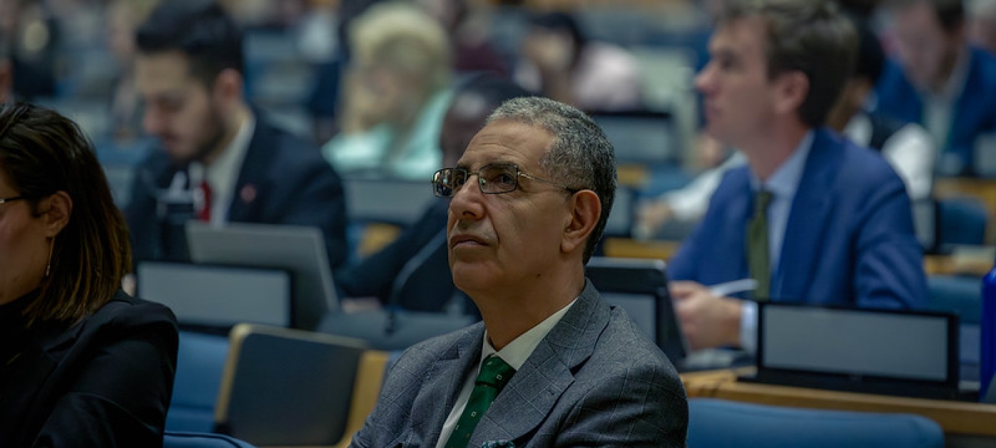 Delegates listening to proceedings during the 169 quarterly CPR