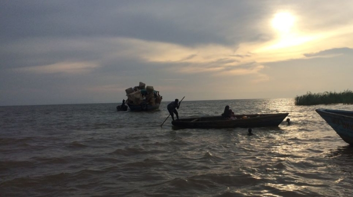 Evening life at Ujiji Kigoma near Dr. Livingstone Memorial, by Lake Tanganyika