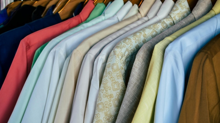 clothes hanging