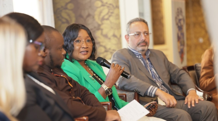 UNEP Director Regional office for Africa Rose Mwebaza, at DigiKen launch, Nairobi