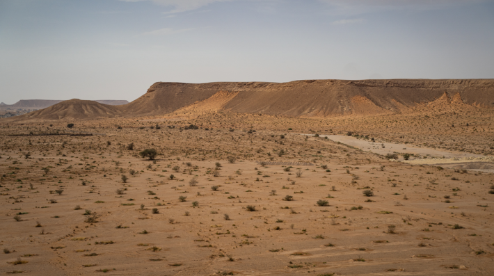 An image of a desert